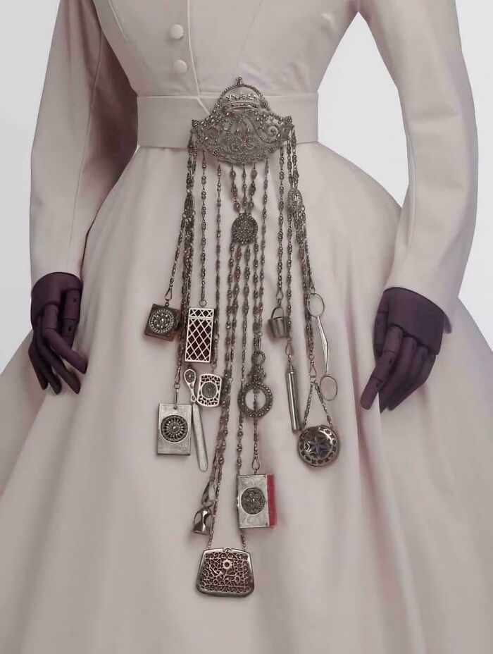 The Ultimate Victorian ‘Multi-Tool’ Chatelaine with Everything but the Kitchen Sink!