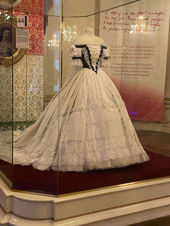 Empress Sissi’s Clothes Preserved At The Vienna Museum — Fancy!