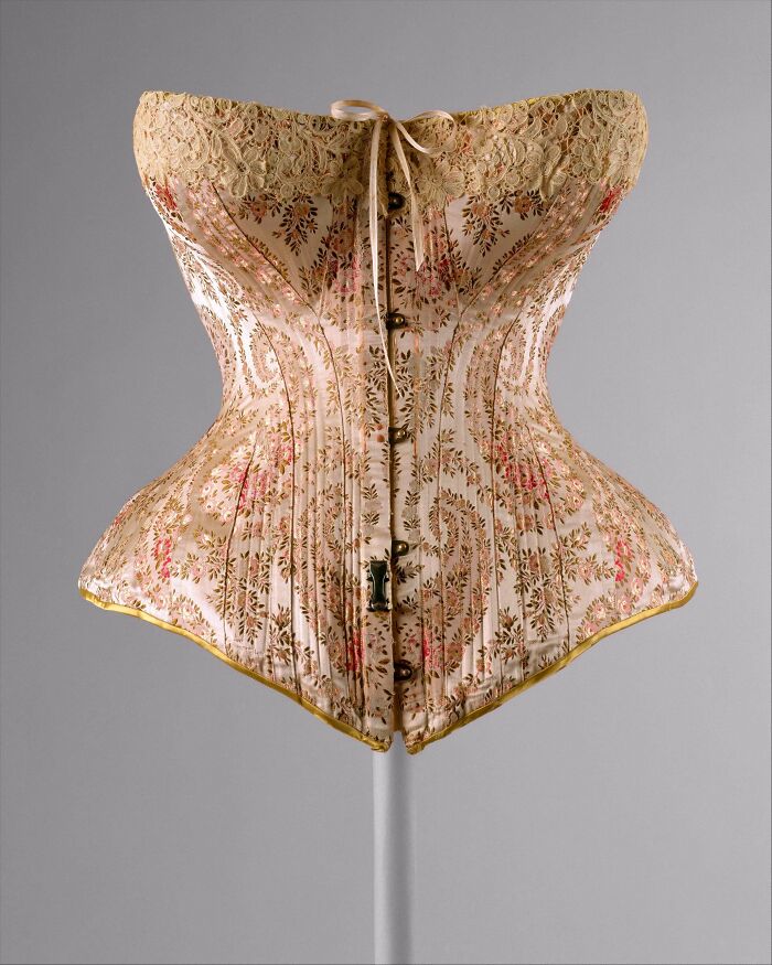 Silk French Corset Straight Outta 1891