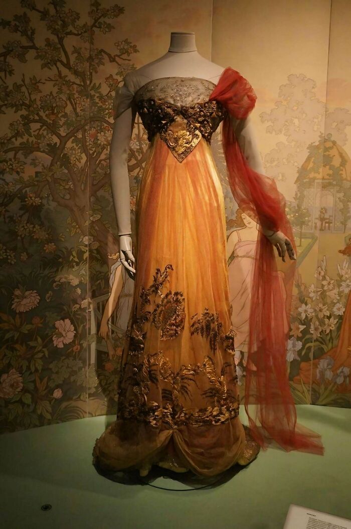 Lovely Evening Dress Made By Callot Soeurs, Paris 1907-1910