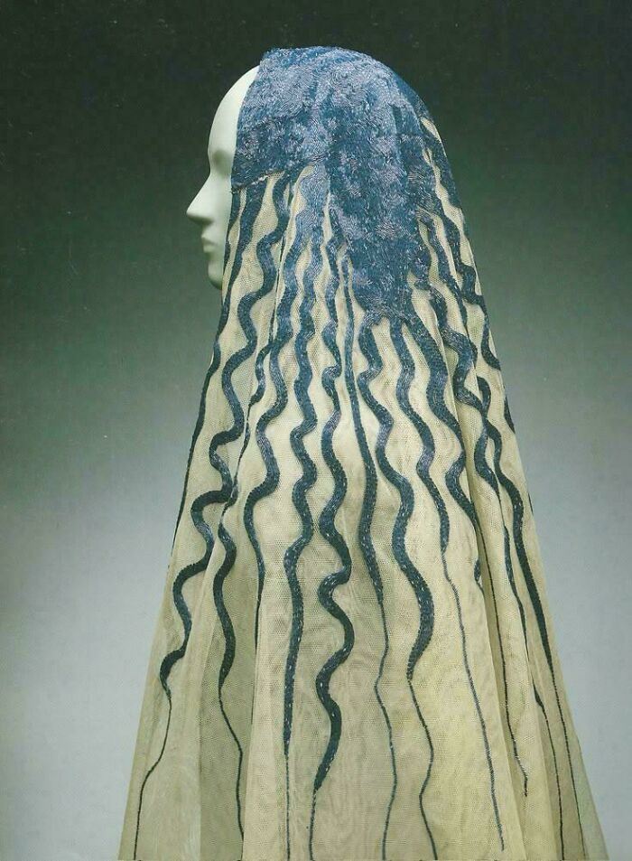 Wedding Veil Designed By Elsa Schiaparelli, 1935