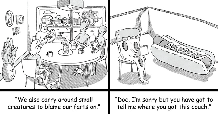 Let’s Rank 40 Eric C. Cartoons That Make Everyday Weirdness Hilariously Fun