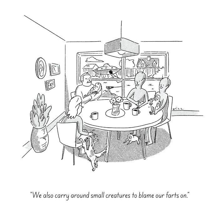 Let's Rank 40 Eric C. Cartoons That Make Everyday Weirdness Hilariously Fun