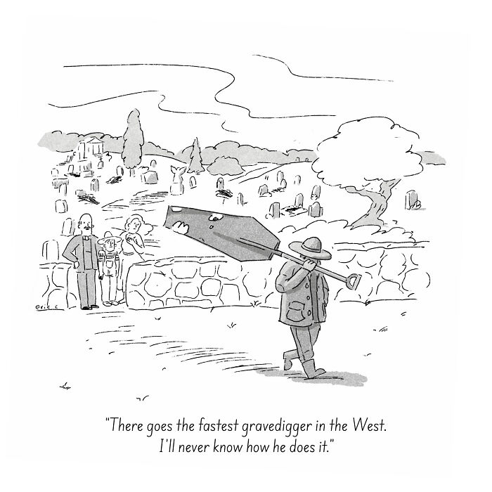 Let's Rank 40 Eric C. Cartoons That Make Everyday Weirdness Hilariously Fun