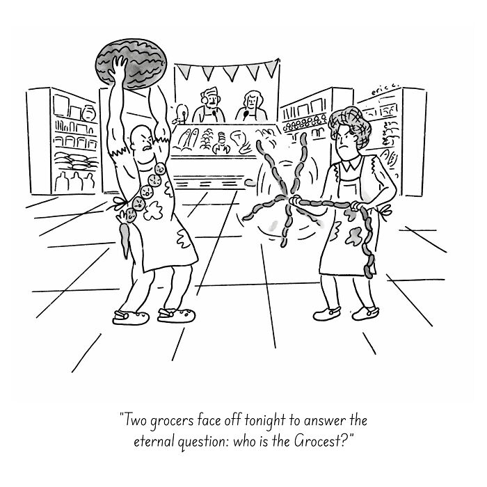 Let's Rank 40 Eric C. Cartoons That Make Everyday Weirdness Hilariously Fun