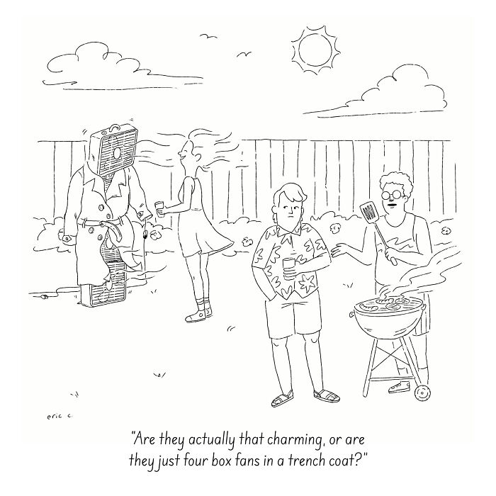 Let's Rank 40 Eric C. Cartoons That Make Everyday Weirdness Hilariously Fun