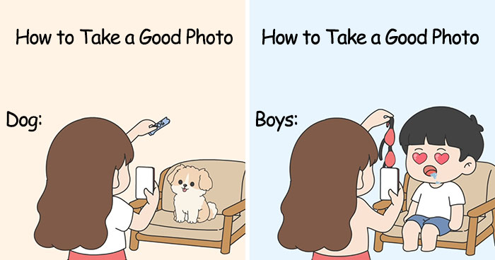 20 Hilariously True Comics About The Weird Stuff Couples Do