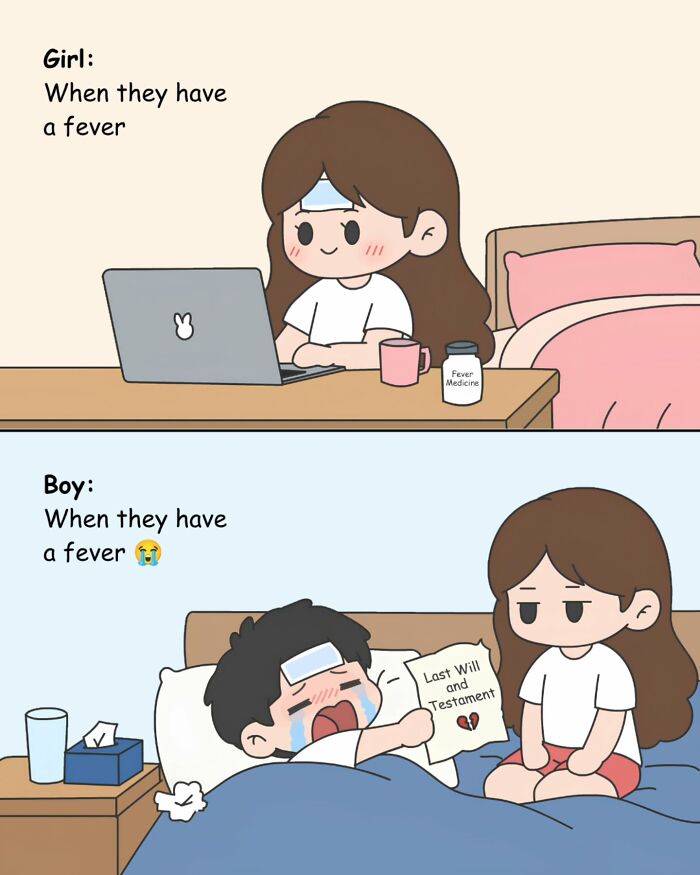 20 Hilariously True Comics About The Weird Stuff Couples Do