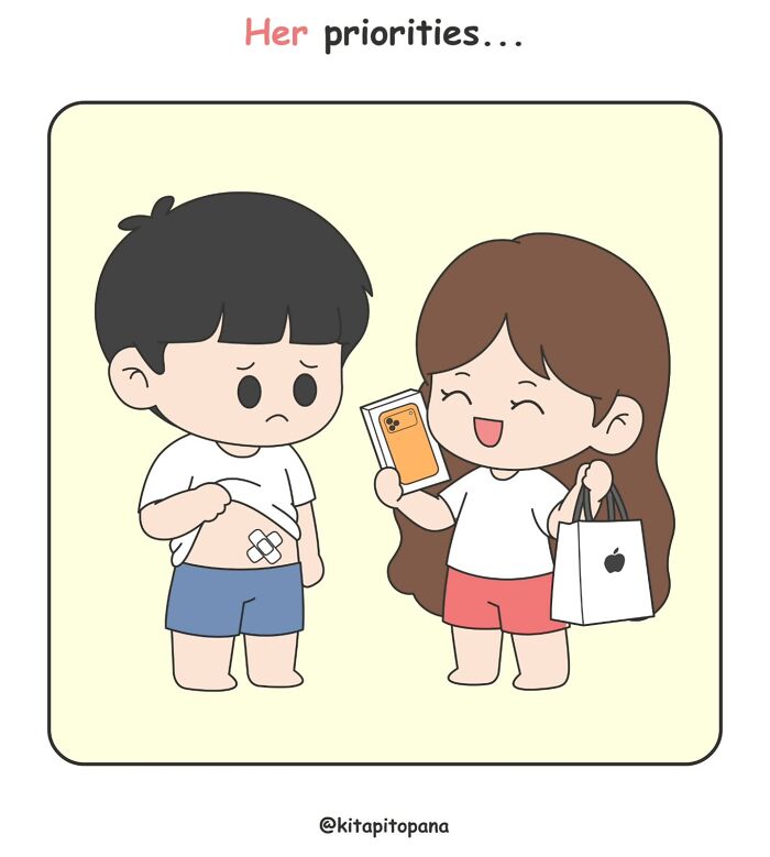 20 Hilariously True Comics About The Weird Stuff Couples Do