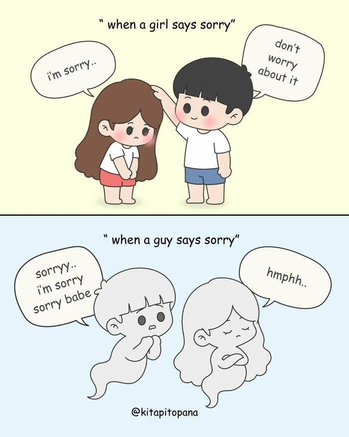 20 Hilariously True Comics About The Weird Stuff Couples Do