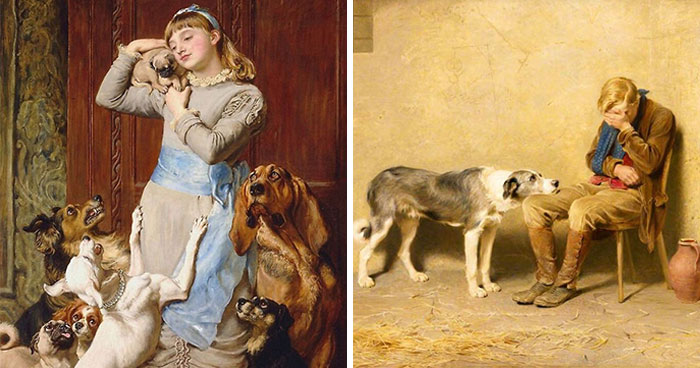 30 Victorian Paintings of Dogs That Totally Nail Loyalty Goals