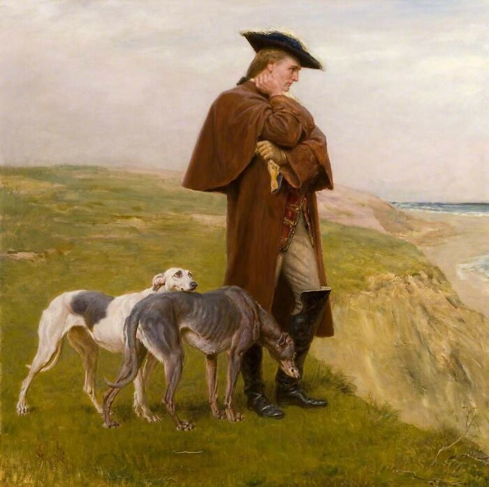 An Exile Of The '45, Painted In The 19th