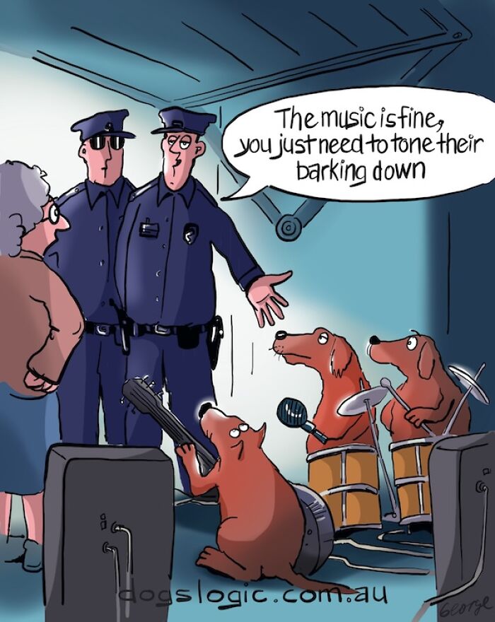 The Barking Band Rocks Out