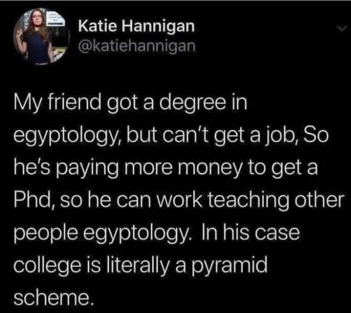 The Ultimate Pyramid Scheme, Literally