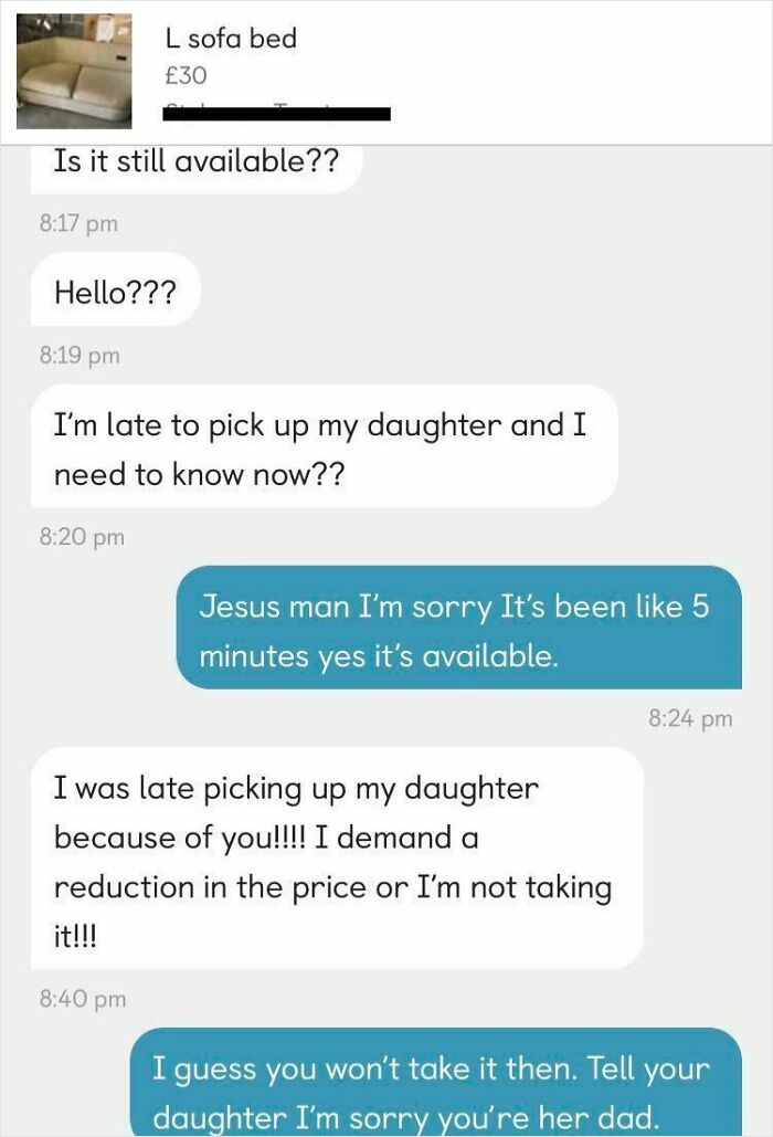 Caught A Classic Choosing Beggar In The Wild!