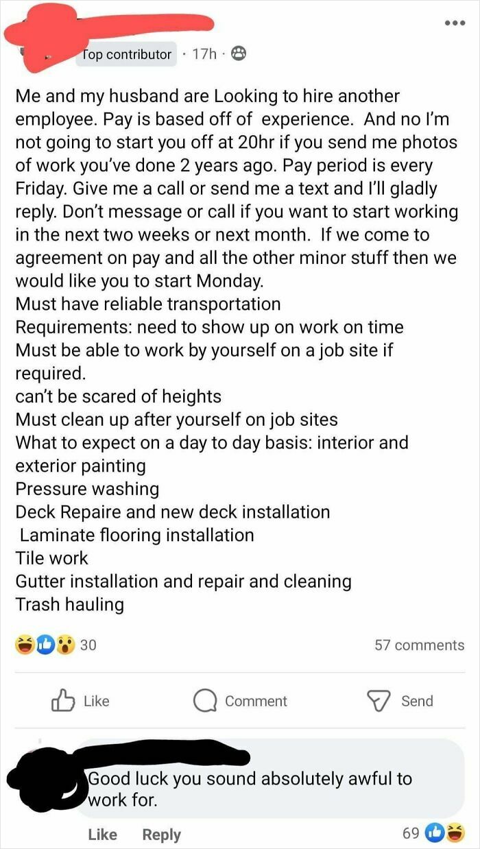 Job Posting: Must Have Flawless Resume AND Start Tomorrow Without Notice