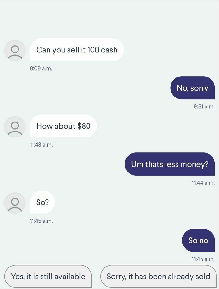 Selling RAM For $150 But Got This Legendary Reply