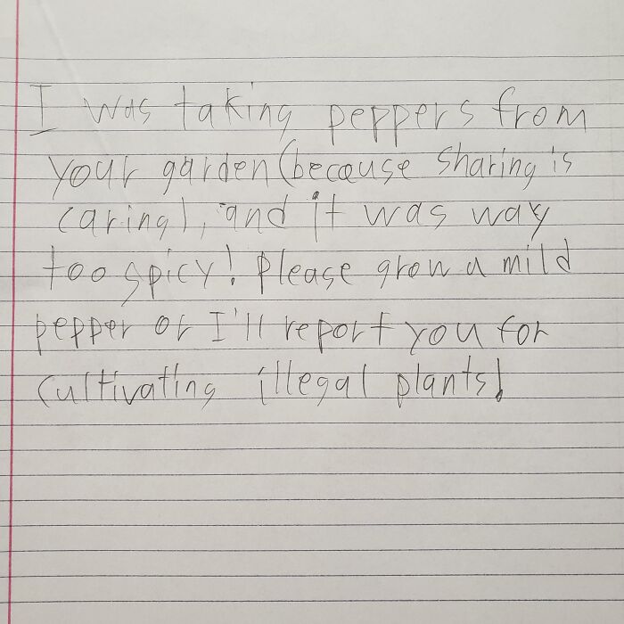 Came Home And Found This Note. Time For Security Cameras!