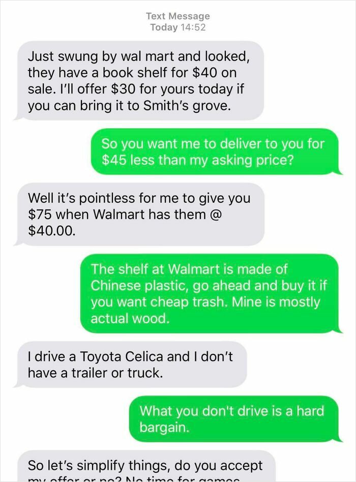 Craigslist Adventures Are Always... Interesting