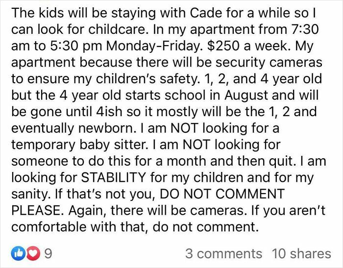 $5/Hr Babysitting? With 3 Kids Under 5? Yikes.