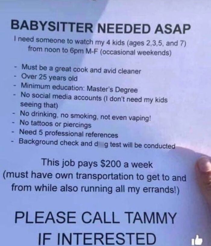 Babysitter Needed: Must Be Ready For Choice Requests