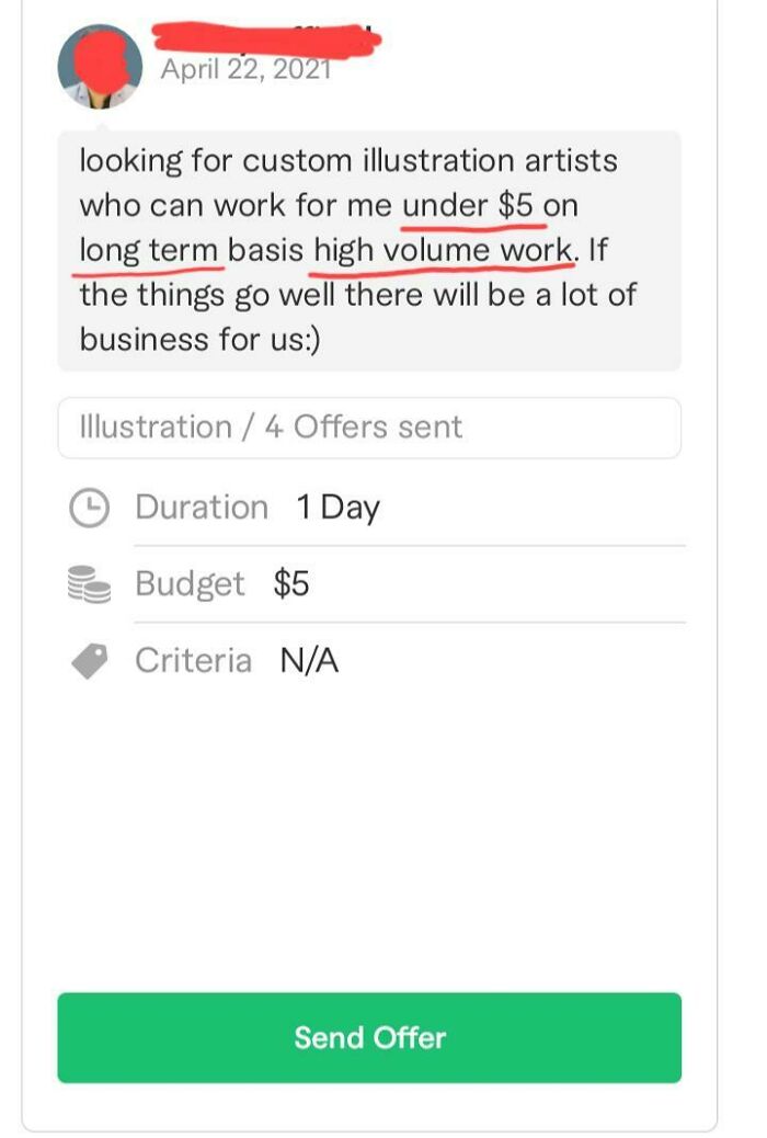 Will Work For $5 And Experience (On A Business They Know Nothing About)