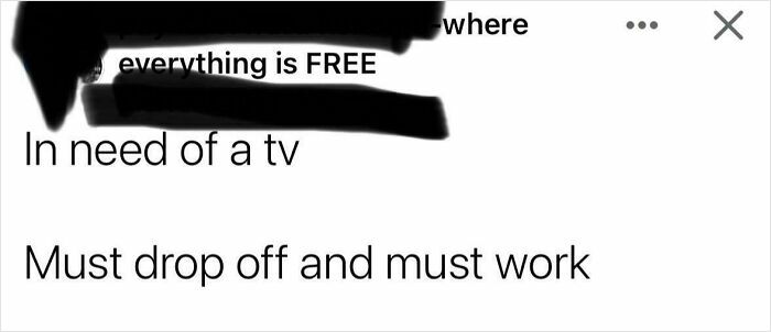 Needs FREE TV And You Deliver It Too? Sure!