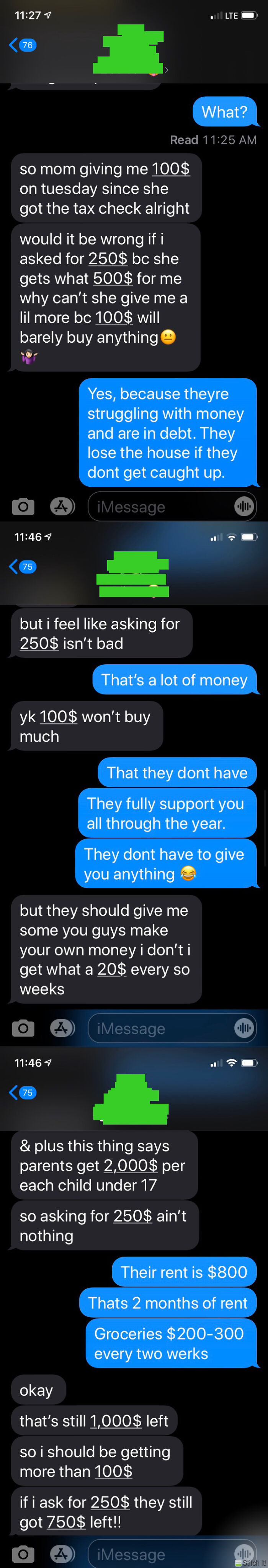 Tax Season Drama With The Choosing Beggar Sister