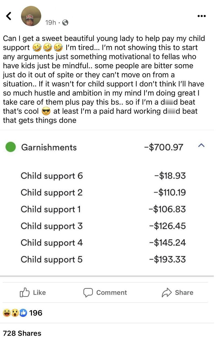 Irresponsible Parent Asks Beautiful Young Women To Pay His Child Support