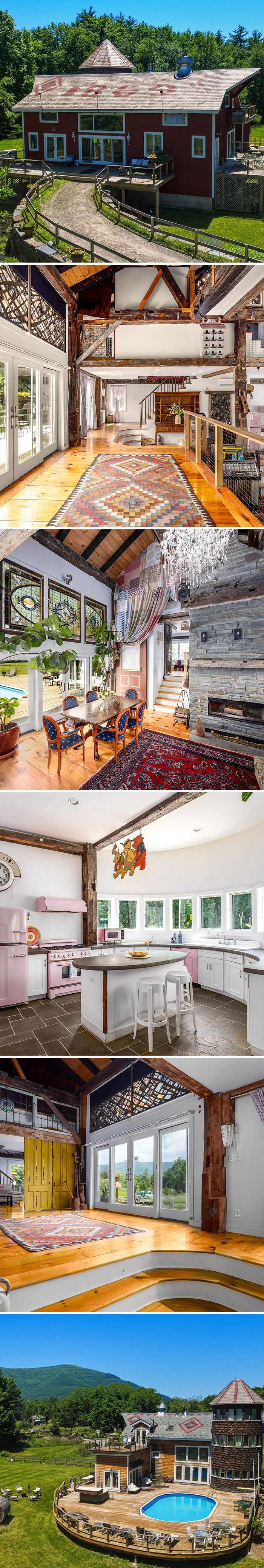 Woodstock Magic: A 19th Century Barn That’s Relocated And Ready To Impress For $1.2M