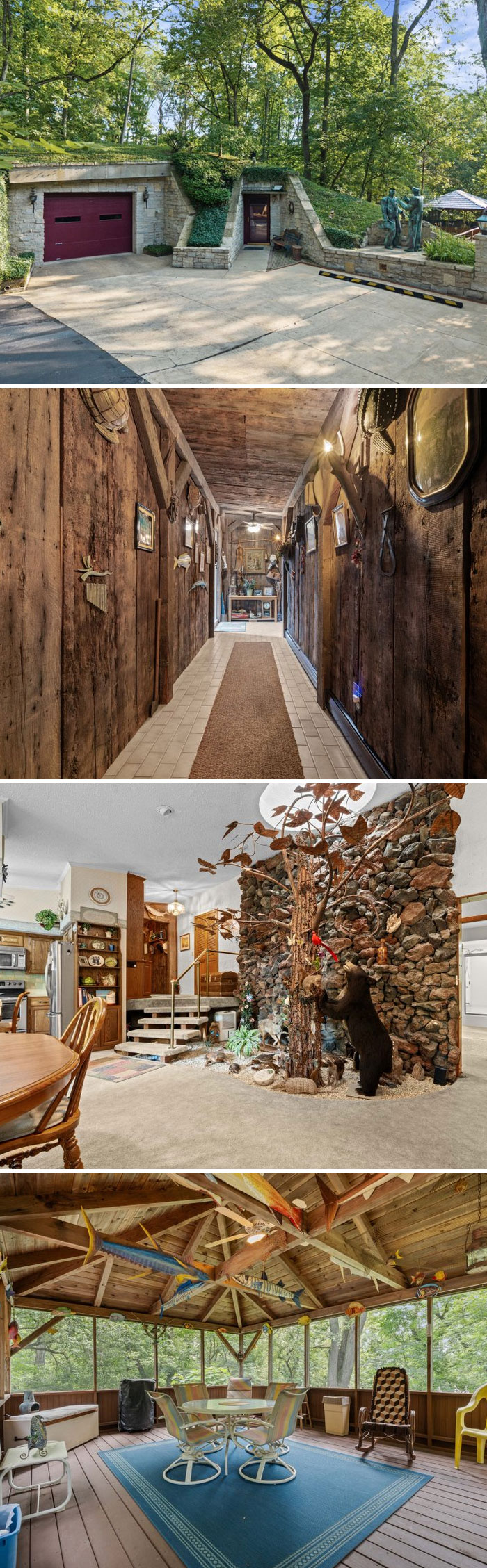 The Huron Hobbit House: Dirt, Concrete, and 8 Acres of Cozy Weirdness