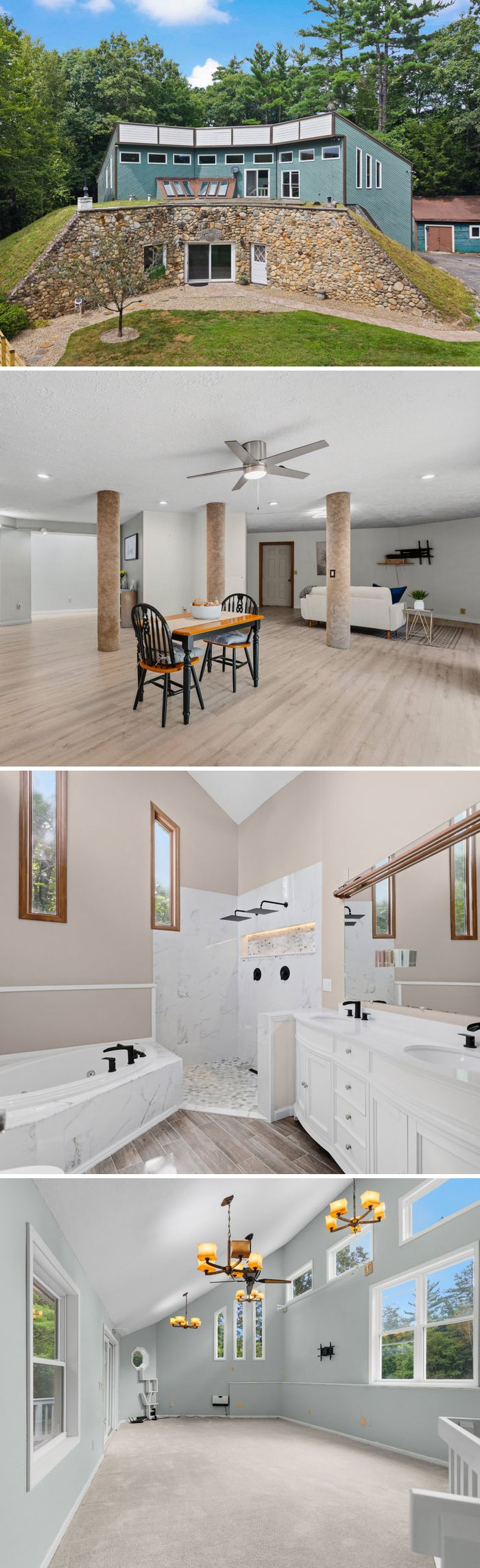 The Earth-Sheltered Home That’s As Fun As It Sounds (New Hampshire, $750k)