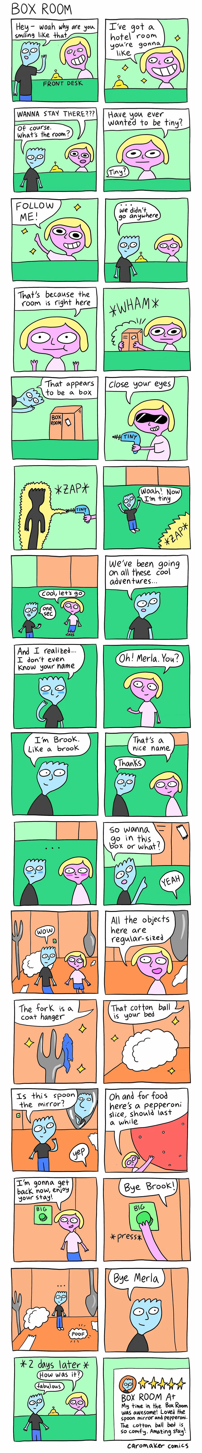 Wait, This Artist Made Comics That Get Weirder and Funnier Every Panel? Yup!
