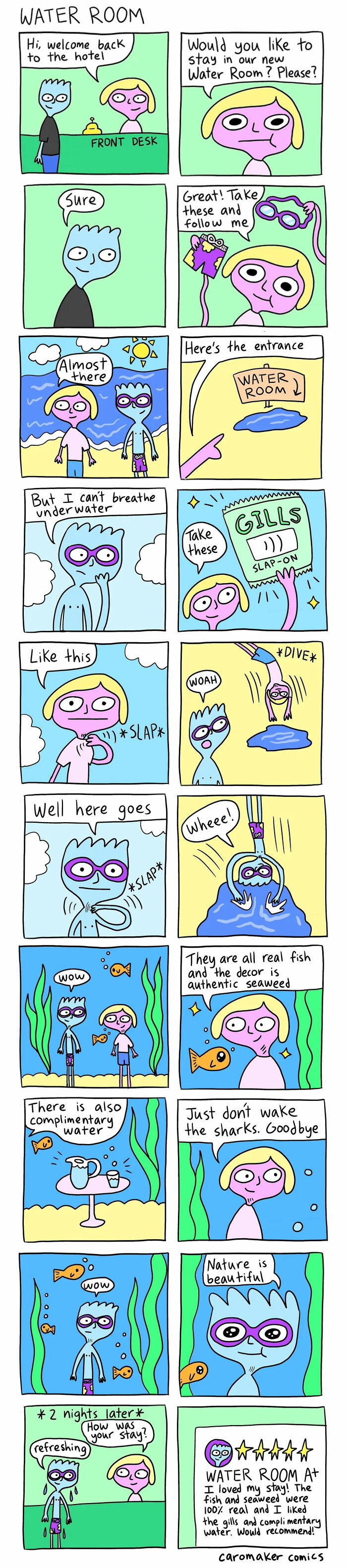 Wait, This Artist Made Comics That Get Weirder and Funnier Every Panel? Yup!