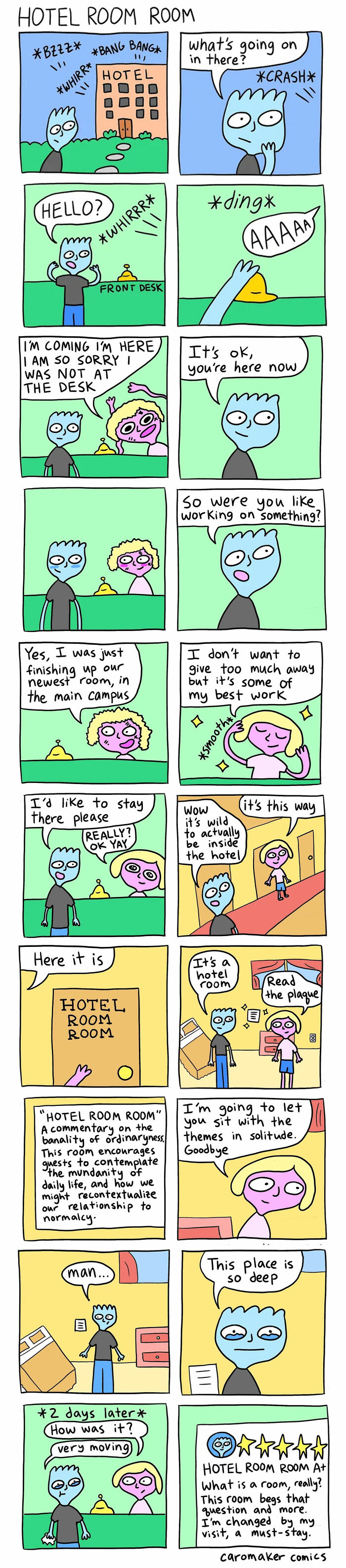Wait, This Artist Made Comics That Get Weirder and Funnier Every Panel? Yup!