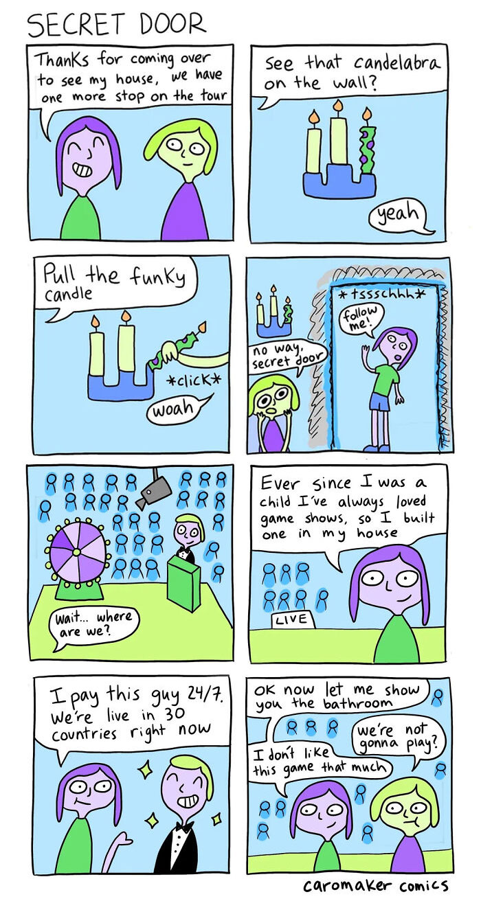 Wait, This Artist Made Comics That Get Weirder and Funnier Every Panel? Yup!