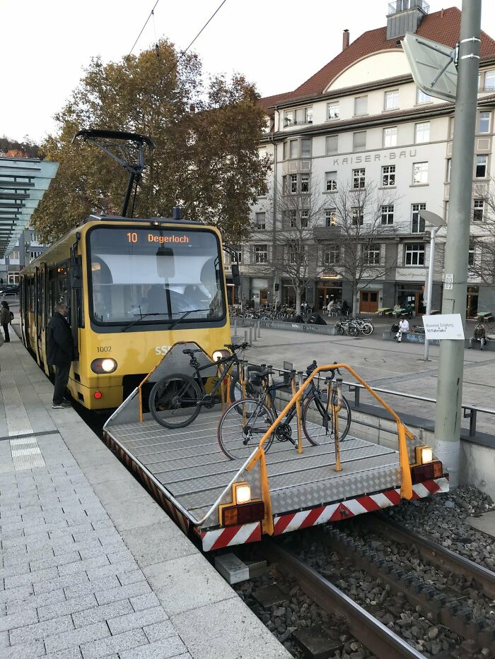 A Tram With A Bike Trailer — Stuttgart’s Best Idea Ever