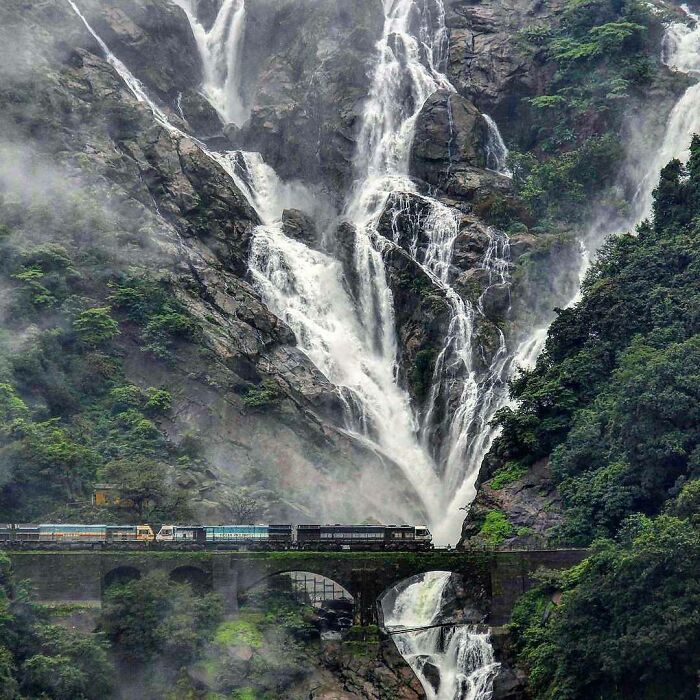 Dudhsagar Falls: India’s ‘Sea Of Milk’ Showstopper