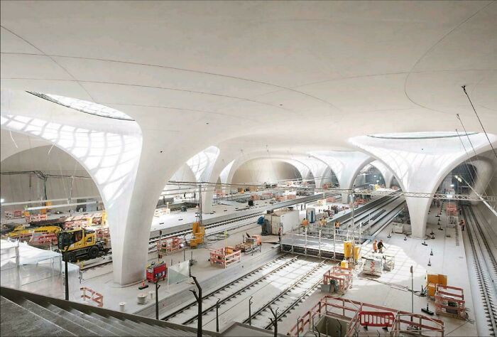 Germany’s Stuttgart 21 Underground Station: Futuristic Subway Vibes