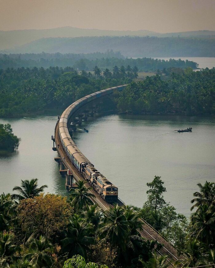 A Train Route In India That Looks Like A Postcard