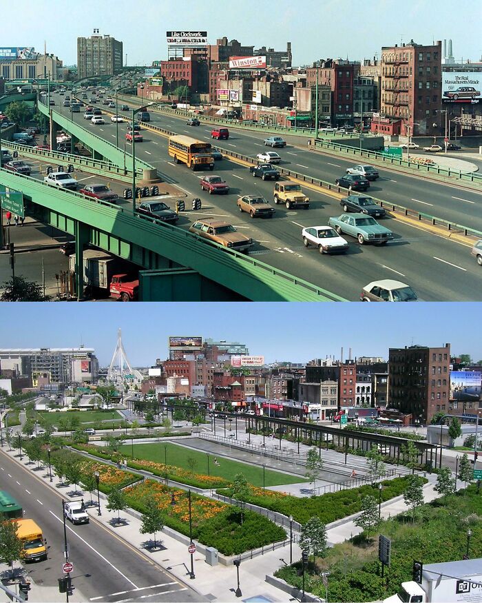 Boston Buried A Highway Underground In Around 15 Years — Mind Blown