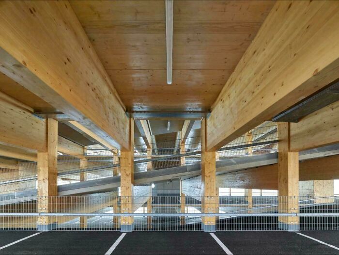 Mass Timber Parking Garage In Germany: Fancy, Functional, Foresty