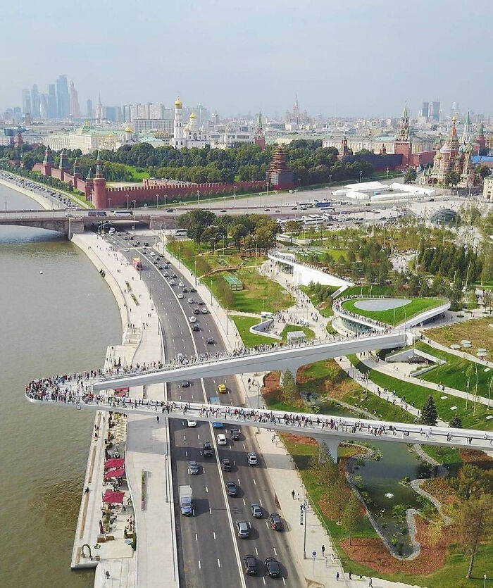 Moscow’s “V” Shaped Bridge: Letter V Or Ace Bridge?
