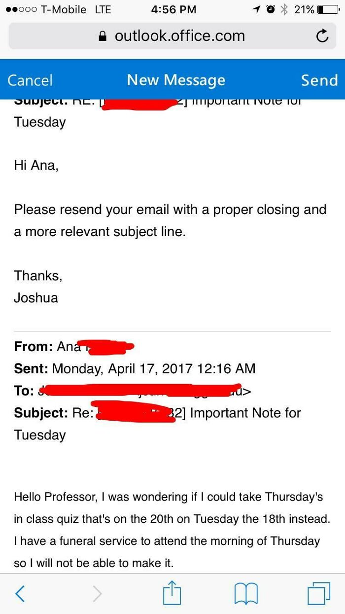 This Professor? Not Winning Any Friend Awards