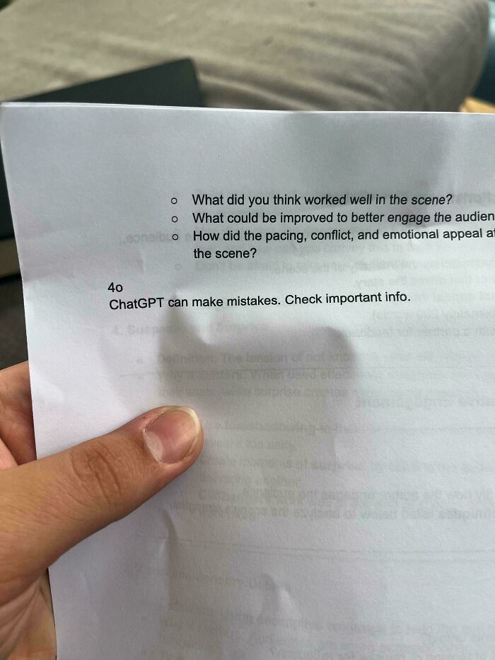 Teacher Doesn’t Even Hide Their AI Use
