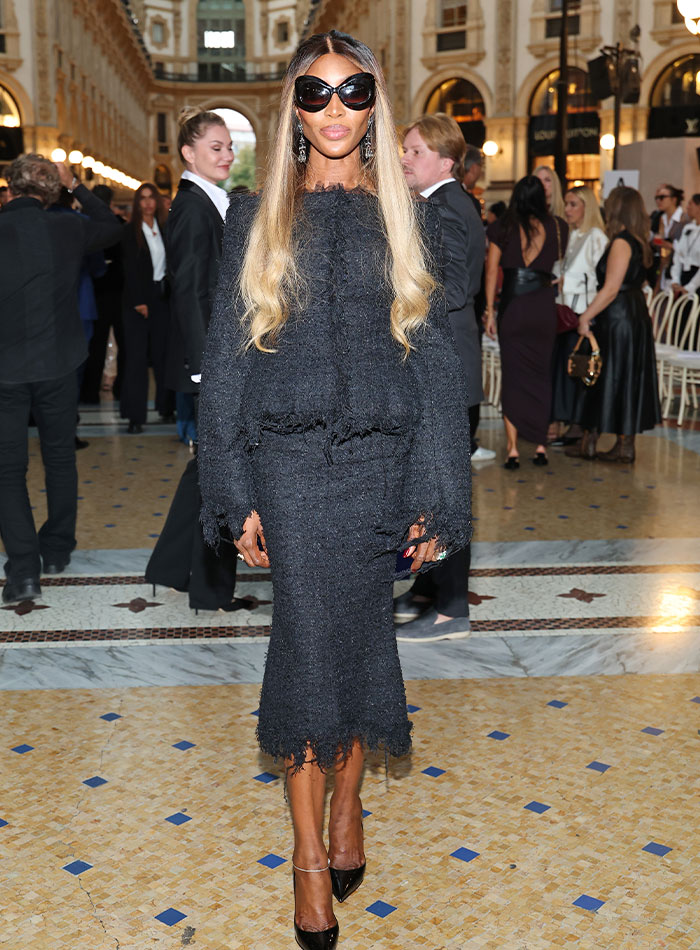 Naomi Campbell Chose Edgy Skirt Suit Over Gowns and Twitter Was… Not Impressed