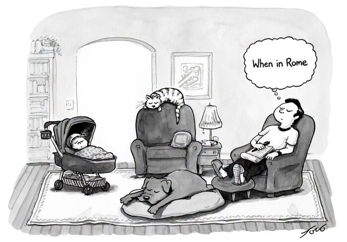 54 One-Panel Comics By Tom Toro That’ll Sneak Up On Your Funny Bone
