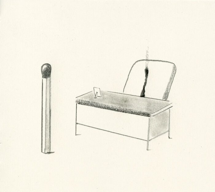 Der Abschied, Pencil On Paper, 2014-2015