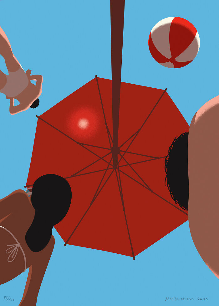Summer Sky, Silkscreen, 2025
