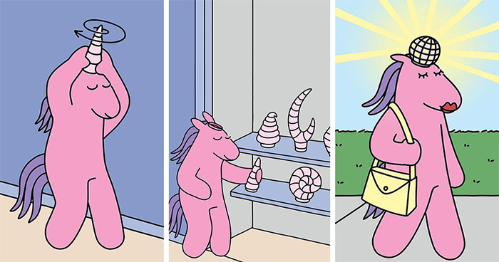 20 Hilariously Dark Buni Comics Where Cute Unicorns Crash and Burn
